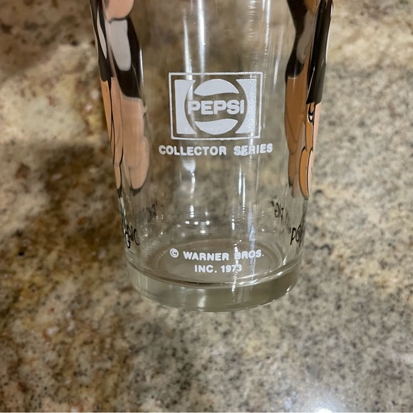 Porky Pig Looney Tunes Pepsi Collector Series Drinking Glass Warner Bros - Picture 4 of 5